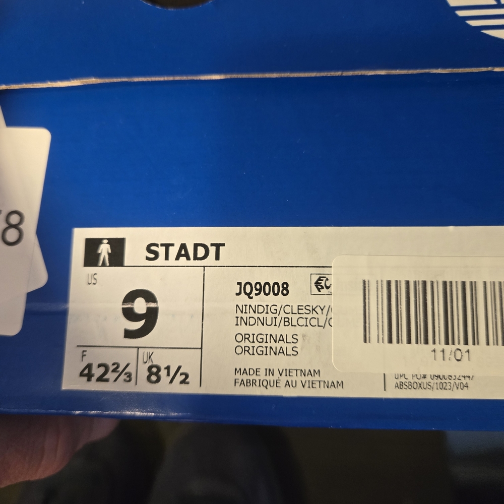 Adidas STADT SIZE 9 MEN Brand New - Picture 11 of 11